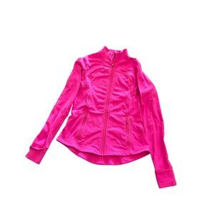 Hot Pink Lululemon Zip Up Sweatshirt - size 10